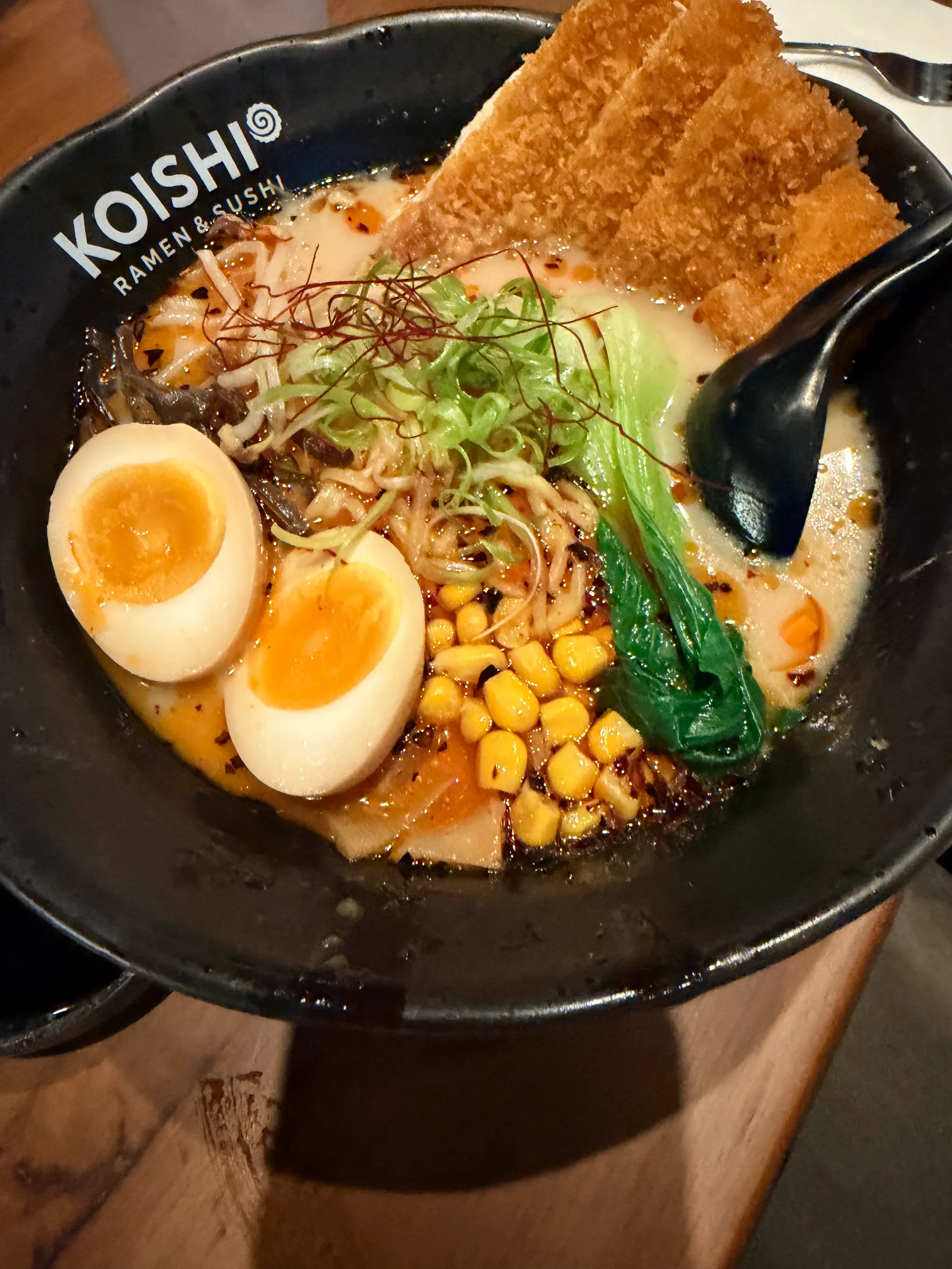 Koishi House ramen with toppings