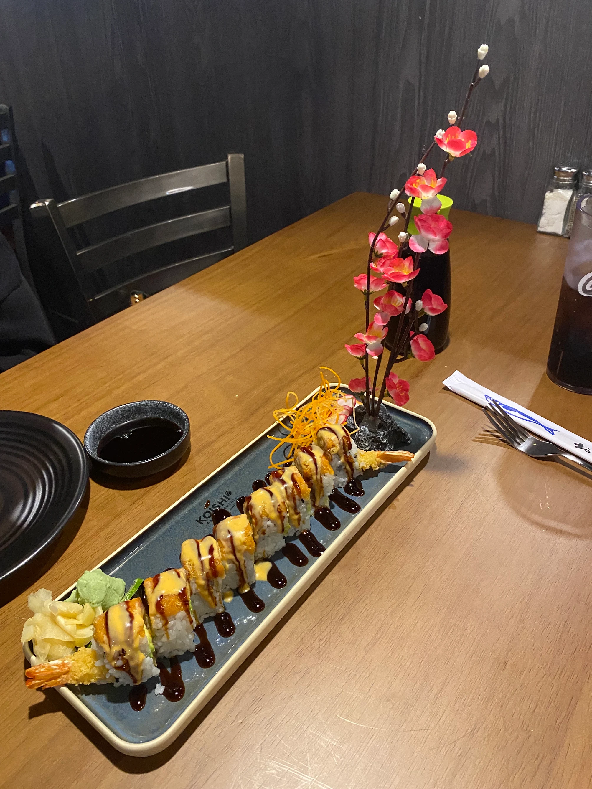 Koishi House sushi selection