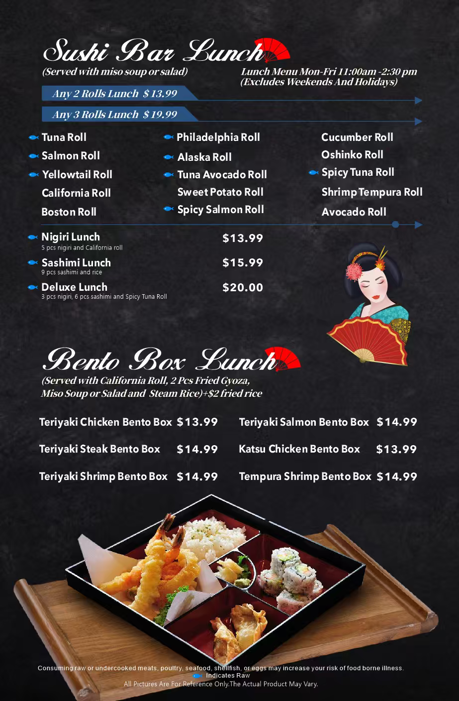 Sushi Bar Lunch